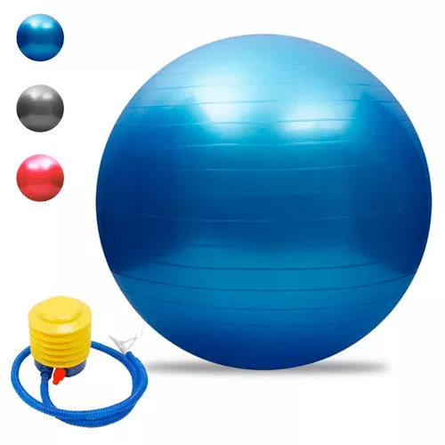 Pelota De Yoga 45 Cm Pilates Fitball Suiza + Inflador