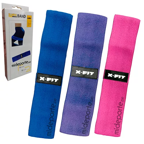 Banda Resistencia Tela Ejercicios Yoga Gym X-FIT