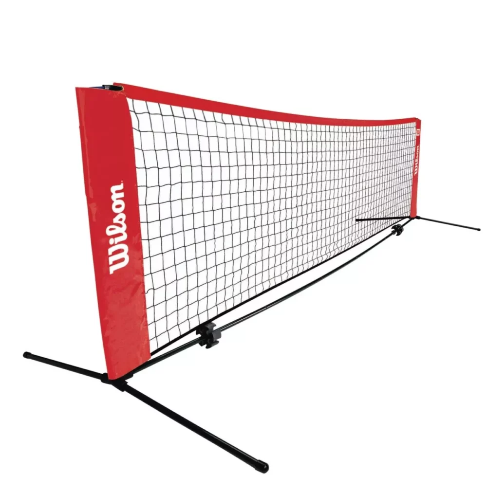 Net Mini Tenis 3 Metros - Red Wilson Graduable + Funda