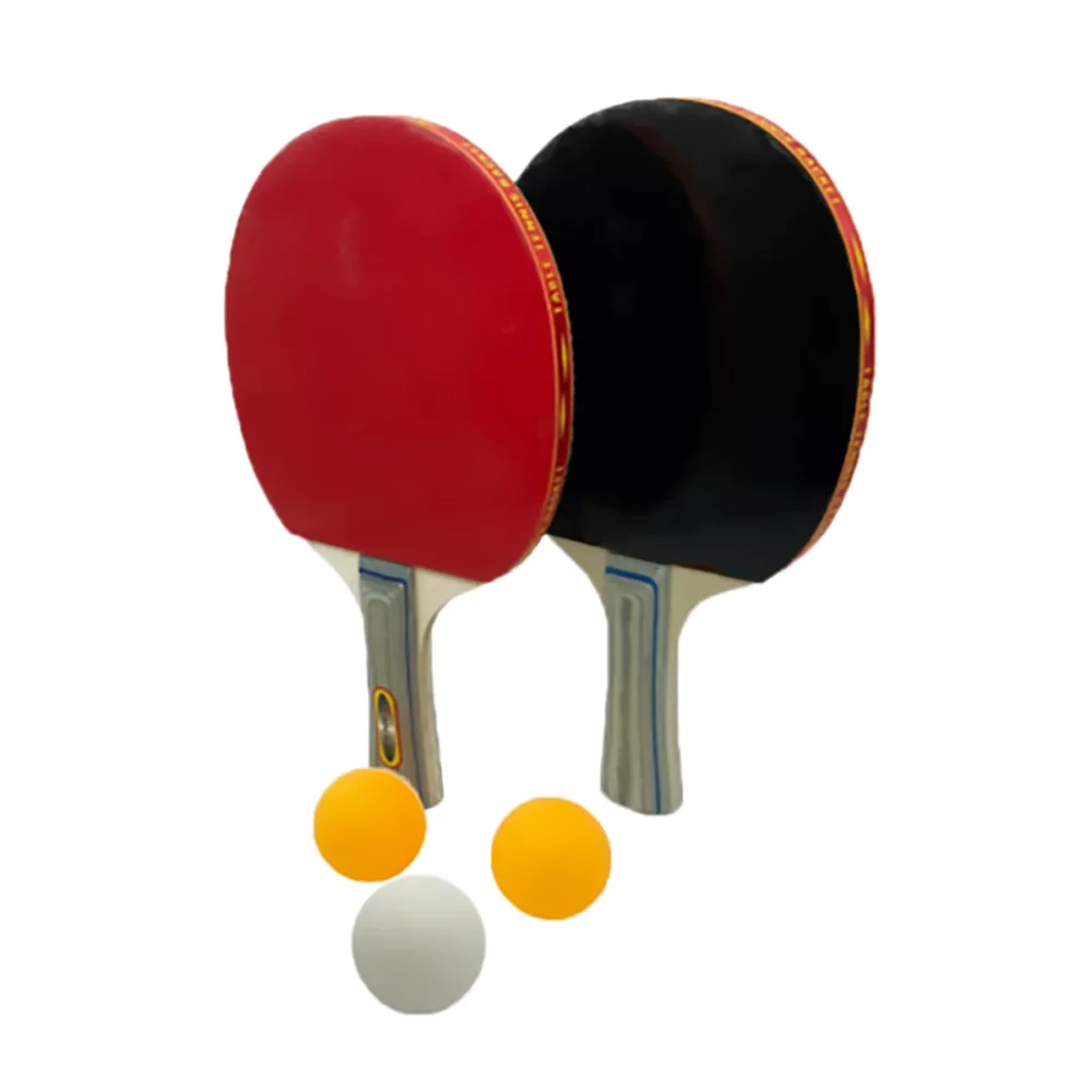 SET DE PING PONG AOLILAI (2 RAQUETAS + 3 PELOTAS + RED + ESTUCHE) - Imagen 2