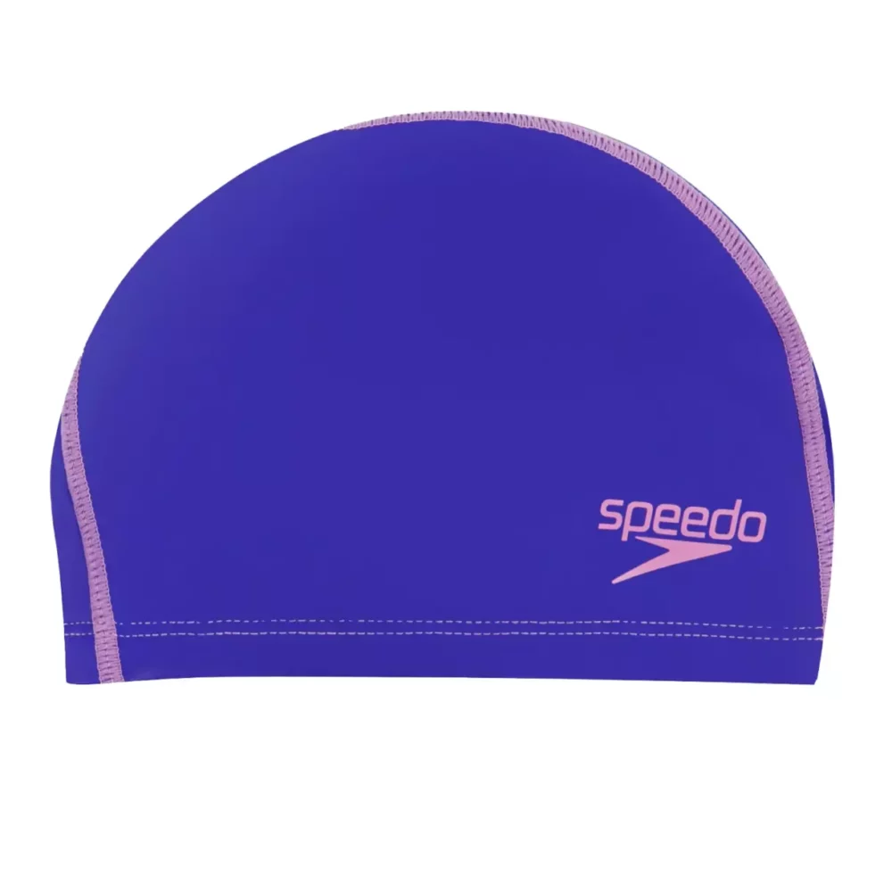 GORRO PARA NATACIÓN SPEEDO LONG HAIR PACE PURPURA - JUNIOR - Imagen 3