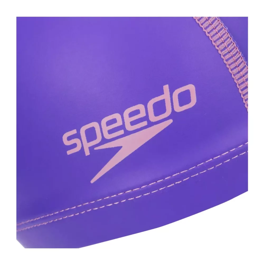 GORRO PARA NATACIÓN SPEEDO LONG HAIR PACE PURPURA - JUNIOR - Imagen 4