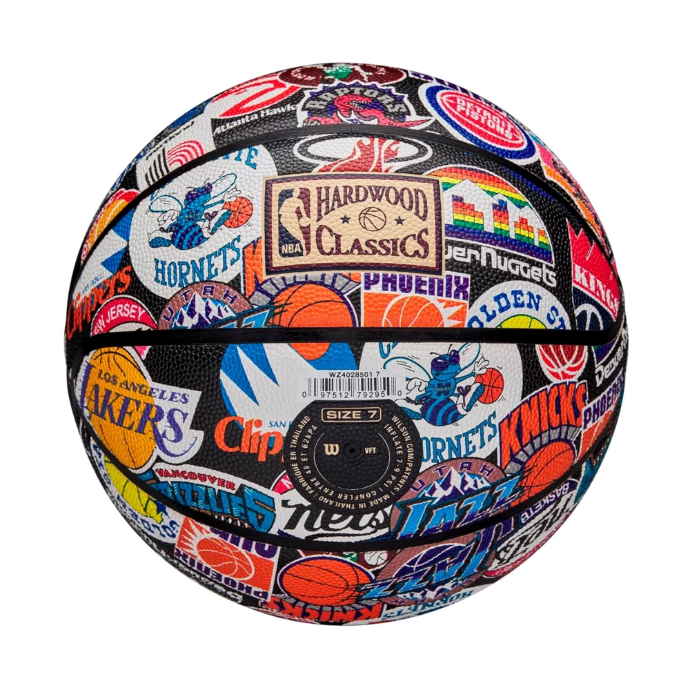 PELOTA DE BASKET WILSON NBA ALL TEAM RETRO #7 - Imagen 5