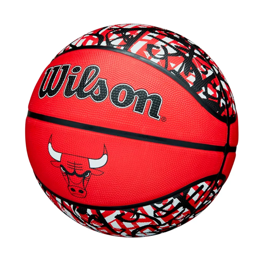 PELOTA DE BASKET WILSON NBA TEAM GRAFFITI CHICAGO BULLS #7 - Imagen 2