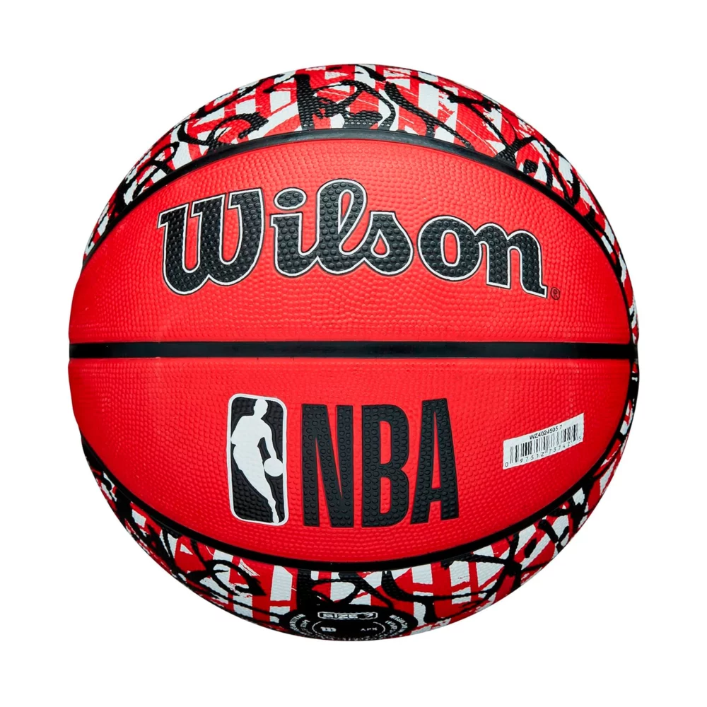 PELOTA DE BASKET WILSON NBA TEAM GRAFFITI CHICAGO BULLS #7 - Imagen 4