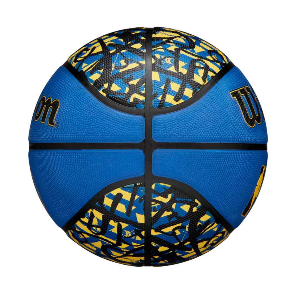 PELOTA DE BASKET WILSON NBA TEAM GRAFFITI GS WARRIORS #7 - Imagen 3