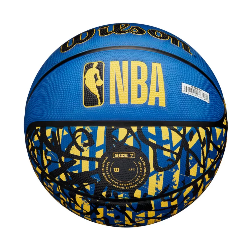 PELOTA DE BASKET WILSON NBA TEAM GRAFFITI GS WARRIORS #7 - Imagen 4